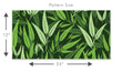 Load image into Gallery viewer, Botanical green leaves fabric peel and stick wallpaper
