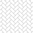 Load image into Gallery viewer, Farmhouse subway tile herringbone fabric peel and stick wallpaper
