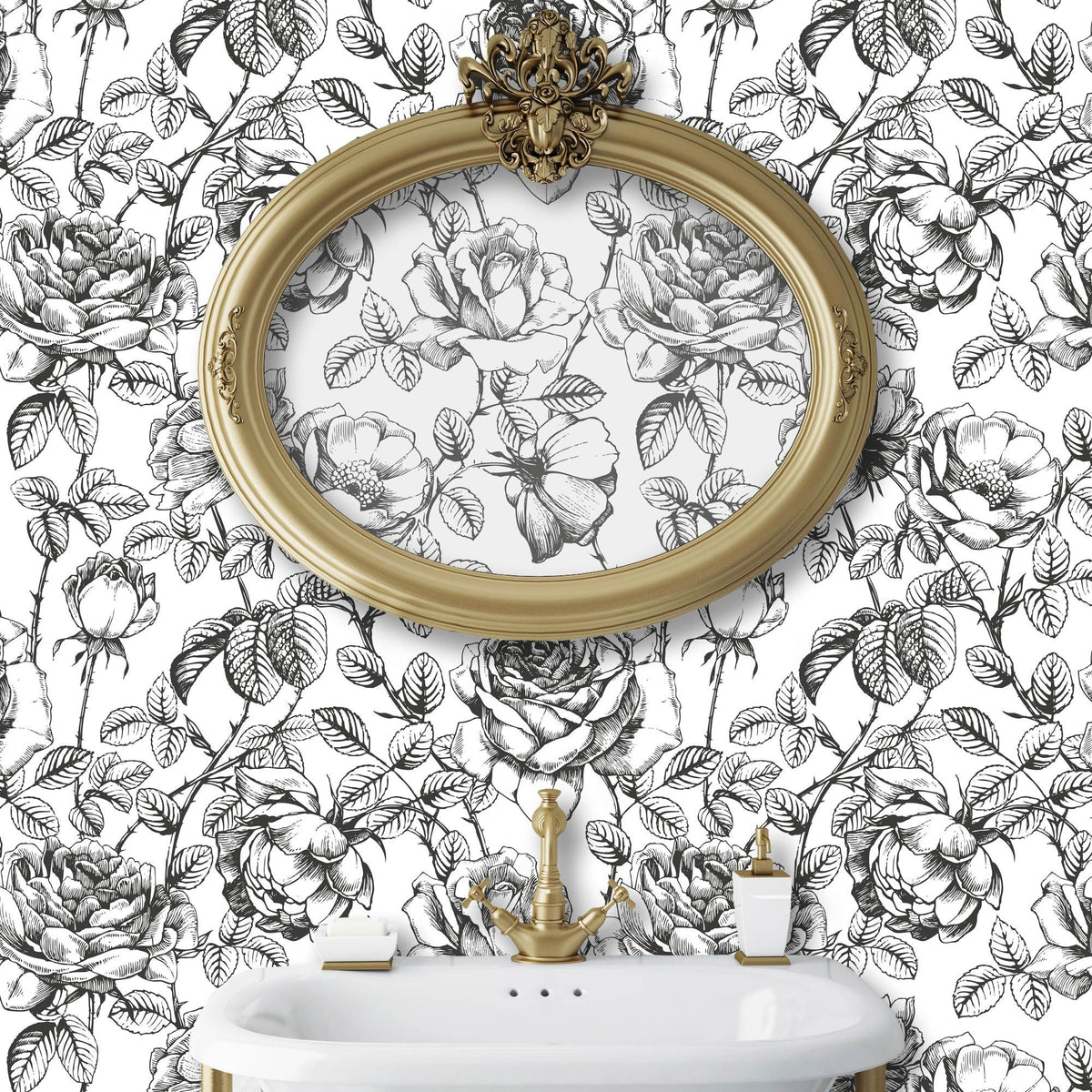 Ashlin Road Victorian Floral Wallpaper – Pickwick and Elm