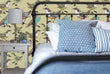 Load image into Gallery viewer, Bird cottage farmhouse fabric peel and stick wallpaper
