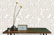 Load image into Gallery viewer, Geometric starburst retro Mid century modern fabric peel and stick wallpaper
