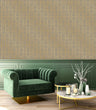Load image into Gallery viewer, Art Deco Wallpaper, Art Nouveau Wallpaper, Geometric Wallpaper, Antique Wallpaper, Peel and Stick Wallpaper, Fabric Wallpaper
