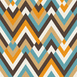 Load image into Gallery viewer, Vintage retro Mid-century Modern geometric fabric peel and stick wallpaper sample
