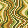 Load image into Gallery viewer, Antique vintage Mid-century modern green and brown fabric peel and stick wallpaper sample
