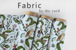 Load image into Gallery viewer, Victorian Fabric, Fairytale Material, Woodland Animals Design, Enchanted Forest Pattern, Cottagecore Textiles, Fabric By the Yard
