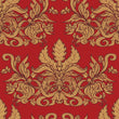 Load image into Gallery viewer, Victorian Fabric, Damask Material, Antique Textiles, Gold Baroque Design, Ornate Cloth, Vintage Fabric, Fabric By The Yard
