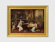 Load image into Gallery viewer, Printed Wall Art | Antique Oil Painting | Painting Print | Historical Painting | Victorian Wall Art | Victorian Ladies in Music Room

