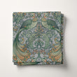 Load image into Gallery viewer, Victorian Fabric, Ornate Material, Art Nouveau Design, Vintage Bird Pattern, Traditional Cloth, Elegant Textiles, Fabric By the Yard
