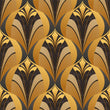 Load image into Gallery viewer, Art Deco Fabric, Elegant Material, Geometric Textiles, Antique Design, Vintage Fabric, Upholstery Material, Fabric by The Yard
