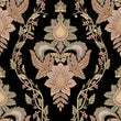 Load image into Gallery viewer, Victorian Wallpaper, Dark Wallpaper, Antique Wallpaper, Damask Wallpaper, Pink Goth Wallpaper, Floral Wallpaper, Peel &amp; Stick Wallpaper
