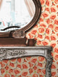 Load image into Gallery viewer, Pink Roses Wallpaper, Floral Wallpaper, Flower Wallpaper, Romantic Wallpaper, Girl Room Wallpaper, Peel &amp; Stick Wallpaper, Fabric Wallpaper
