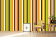 Load image into Gallery viewer, Mid Century Modern Wallpaper, Vintage Wallpaper, Striped Wallpaper, Retro Wallpaper, Eclectic Wallpaper, Peel &amp; Stick Wallpaper
