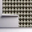 Load image into Gallery viewer, Art Deco Wallpaper, Black and Gold Wallpaper, Geometric Wallpaper, Marbled Wallpaper, Elegant Wallpaper, Removable Peel &amp; Stick Wallpaper
