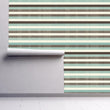 Load image into Gallery viewer, Teal and Brown Striped Wallpaper, Cabana Wallpaper, Tropical Wallpaper, Coastal Wallpaper, Nautical Wallpaper, Peel &amp; Stick Wallpaper
