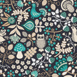Load image into Gallery viewer, Forest Animals Wallpaper, Botanical Wallpaper, Cottagecore Wallpaper, Owls Mushrooms Bird Wallpaper, Flower Garden, Peel &amp; Stick Wallpaper
