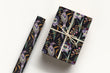 Load image into Gallery viewer, Bird Wrapping Paper, Pheasant Gift Wrap, Botanical Wrapping Paper, Moody Floral Wrapping Paper, Dark Flower Premium Gift Wrap
