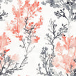 Load image into Gallery viewer, Coral Wallpaper, Botanical Wallpaper, Tropical Wallpaper, Watercolor Wallpaper, Coastal Peel &amp; Stick Wallpaper, Removable Wallpaper
