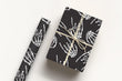 Load image into Gallery viewer, Bone Hands Wrapping Paper, Skeleton Gift Wrap, Black Gothic Wrapping Paper, Punk Wrapping Paper, Unique Premium Gift Wrap
