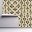 Load image into Gallery viewer, Art Deco Wallpaper, Victorian Wallpaper, Vintage Wallpaper, Damask Wallpaper, Peel and Stick Wallpaper, Fabric Wallpaper
