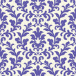 Load image into Gallery viewer, Victorian Blue Botanical Peel and Stick and Traditional Wallpaper: Cottage Floral Design
