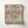 Load image into Gallery viewer, Tropical Palm Fabric, Botanical Textiles, Pink and Green Leaf Material, Tropical Upholstery Fabric by the Yard for Home Décor
