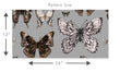 Load image into Gallery viewer, Butterfly Wallpaper – Vintage Entomology Wallcovering, Moody Botanical Decor, Nature Inspired Accent Wall, Victorian Inspired
