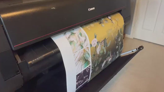 Video on wallpaper production