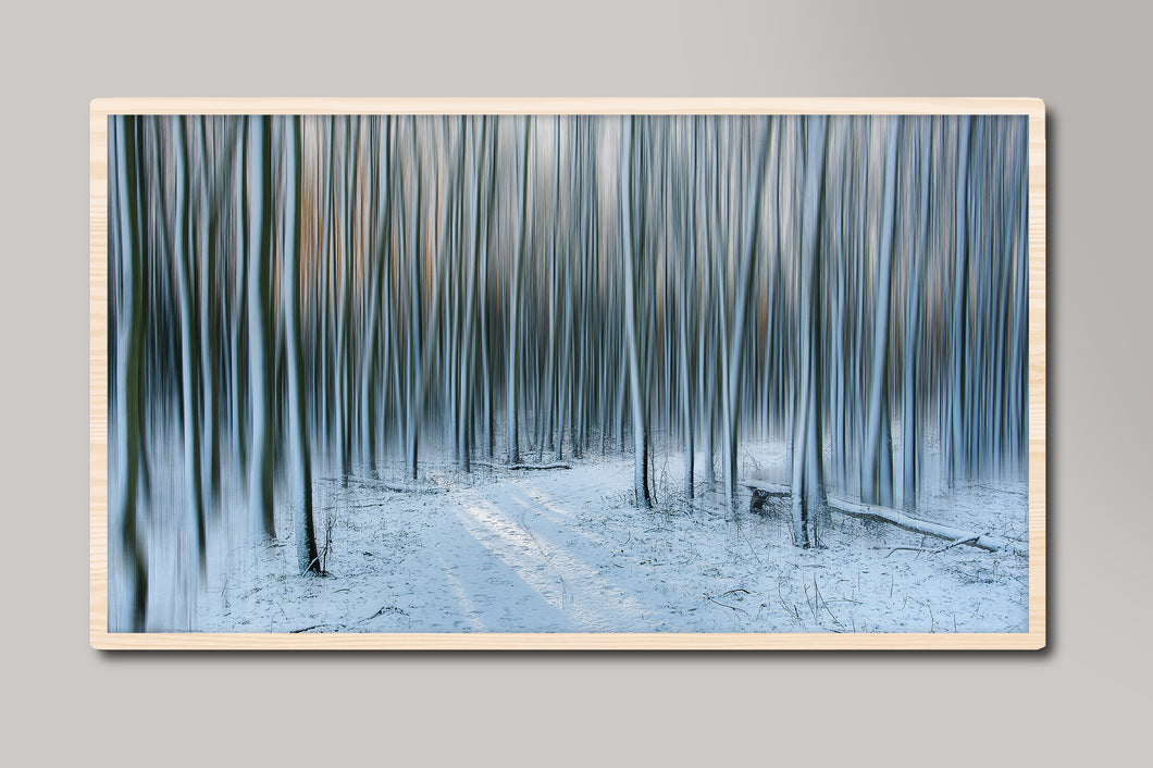 Forest of Snow Samsung Frame TV Digital Art