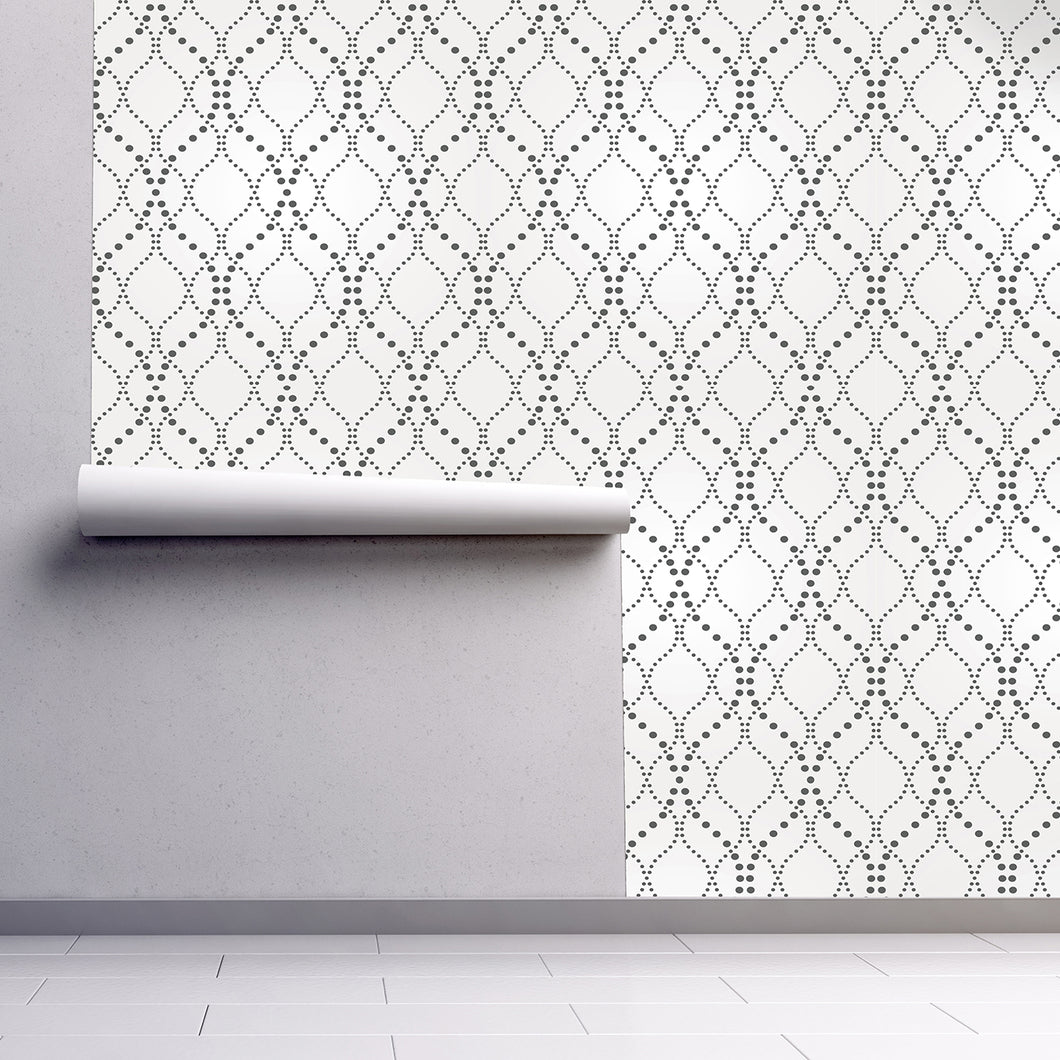 Burgess Lane Geometric Peel and Stick Wallpaper