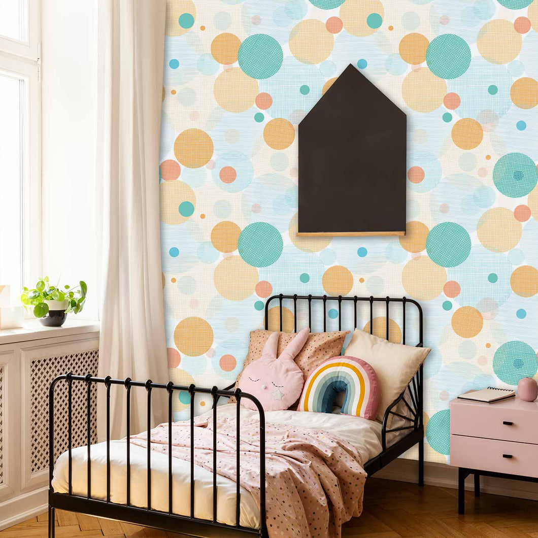 Jordan Ave. Polka-Dot Wallpaper