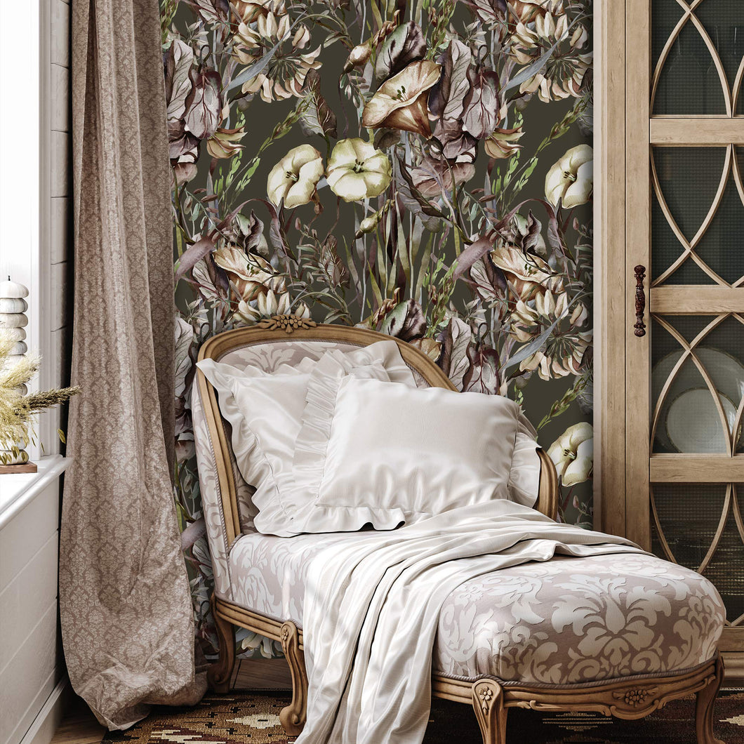Tara Mews Victorian Floral Wallpaper