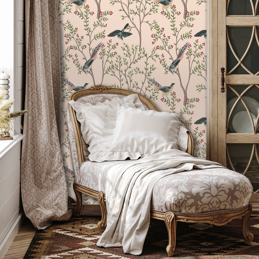 Edie Ave. Chinoiserie Wallpaper